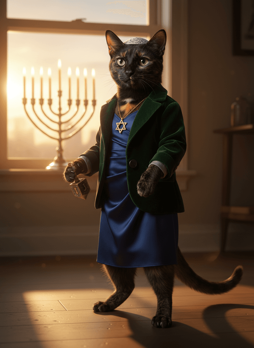 Hanukkah outfit