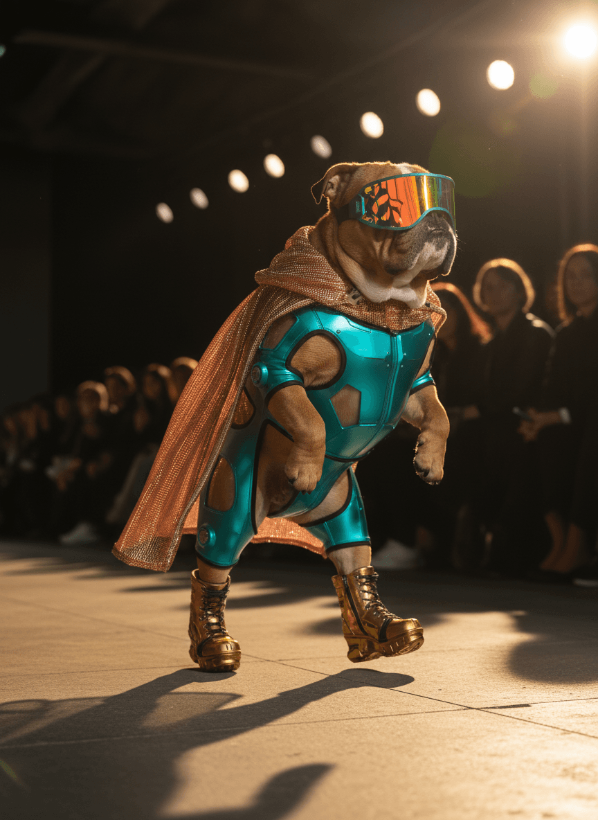 Futuristic outfit