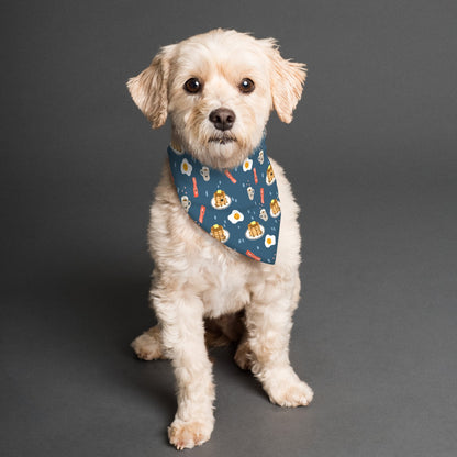 Breakfast & Eat Me - Double Sided Dog Bandana