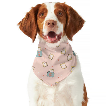 Breakfast & Eat Me - Double Sided Dog Bandana