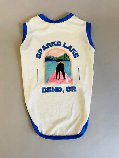 Sparks Lake, Bend Oregon - Dog Shirt