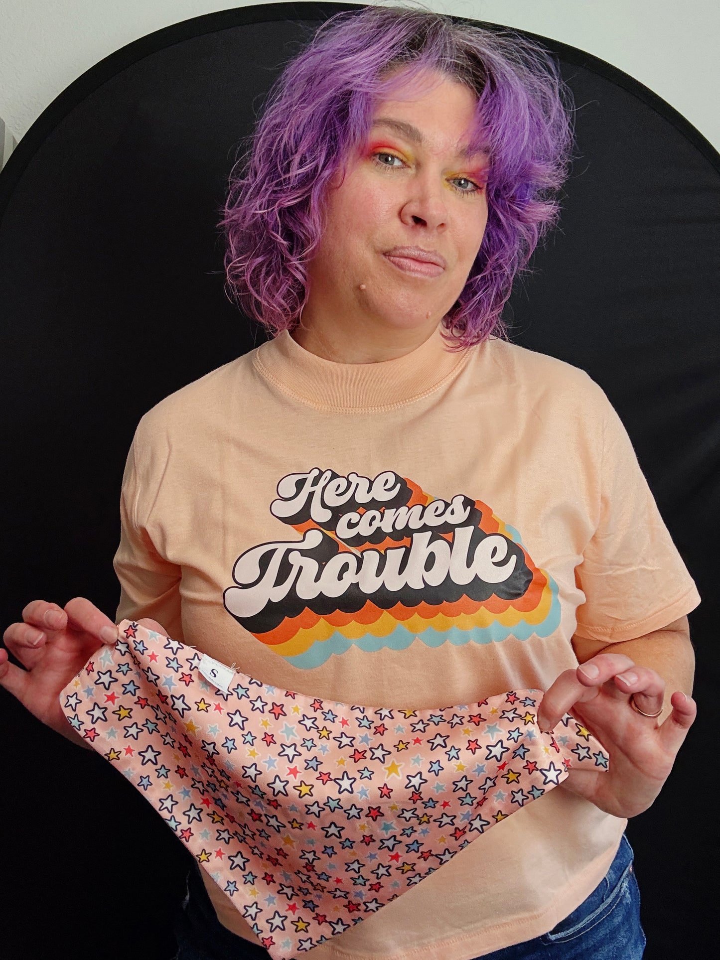 Trouble - MATCHING SHIRT & BANDANA SET