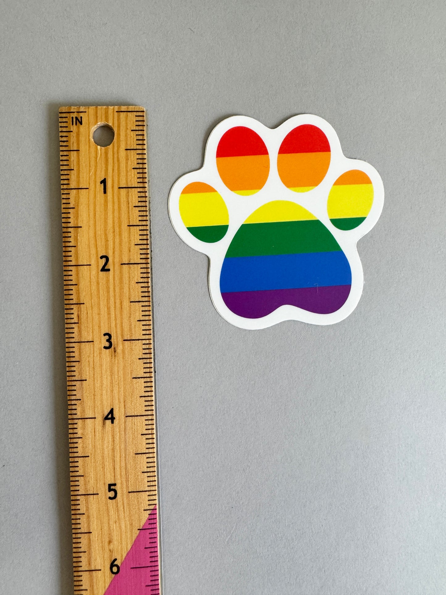 Rainbow Paw - Sticker