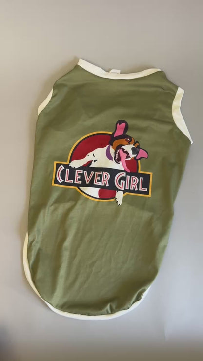 Clever Girl - Dog Shirt